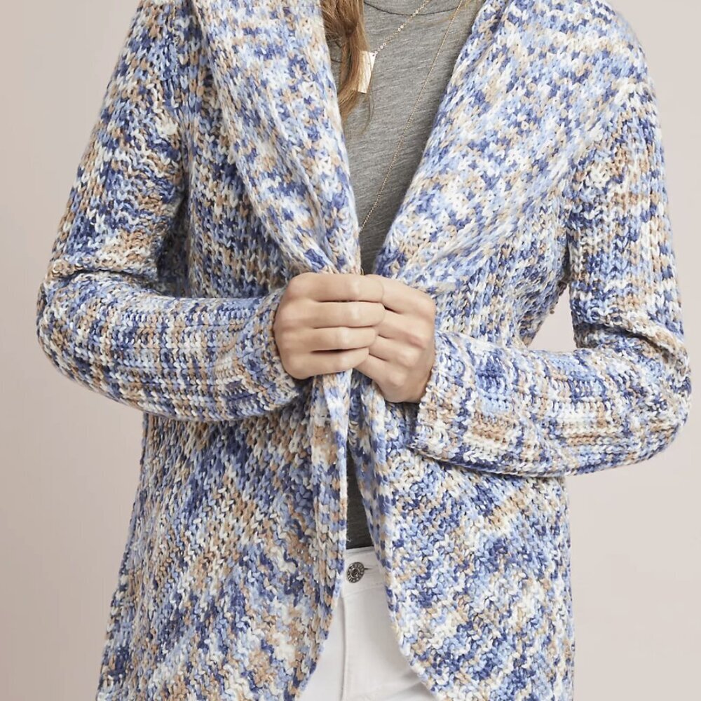 NWT Anthropologie Ellsworth Marled Cardigan by Moth